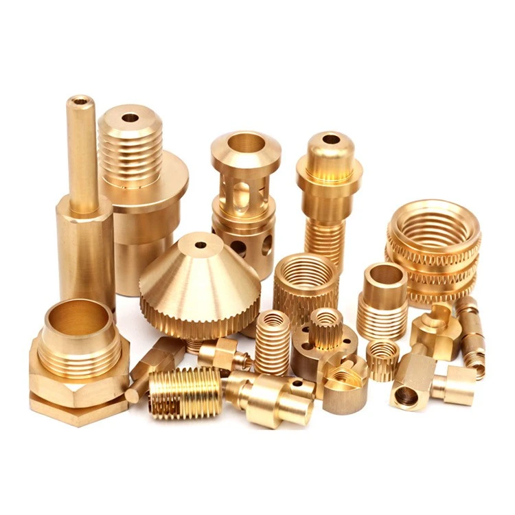 CNC Turned Brass Parts For Electrical factory